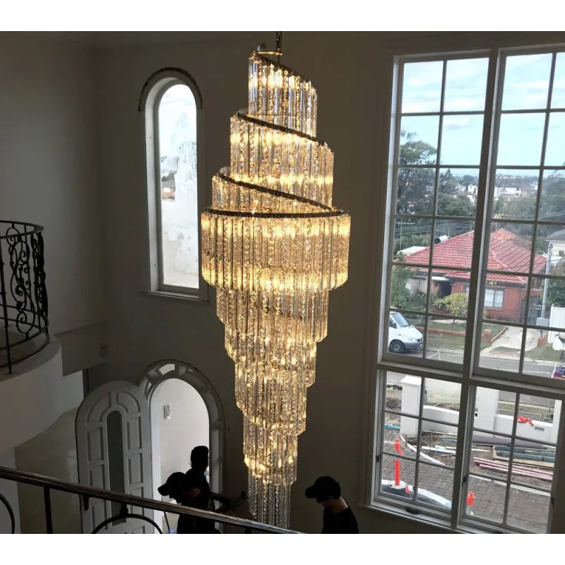 Candelabru Cristale, Spirala, Bohemia, E14, LW010303200101Ni, Crystal