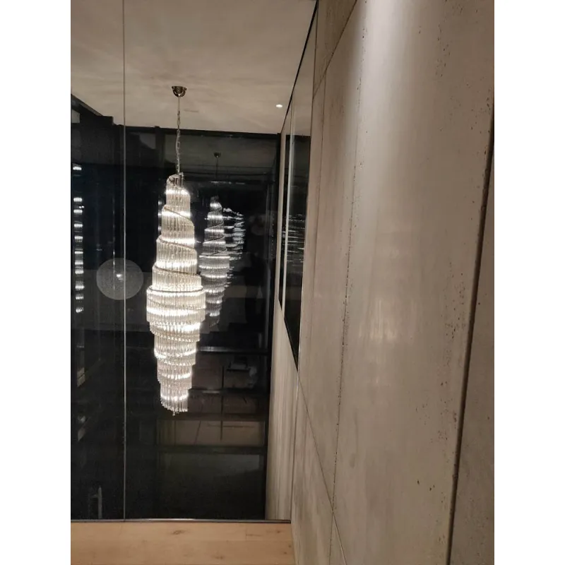 Candelabru Cristale, Spirala, Bohemia, E14, LW010303200101Ni, Crystal