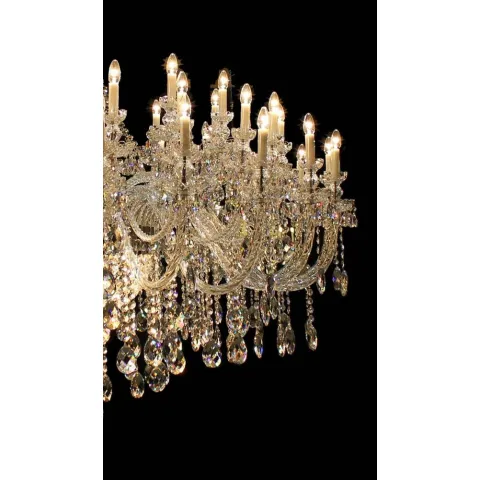 Candelabru Cristale, lux, Bohemia, E14, LW010307790101Ni, Crystal