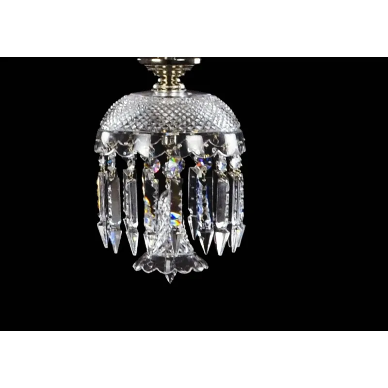 Candelabru Cristale, lux, Bohemia, E14, LW010308161100G, Crystal