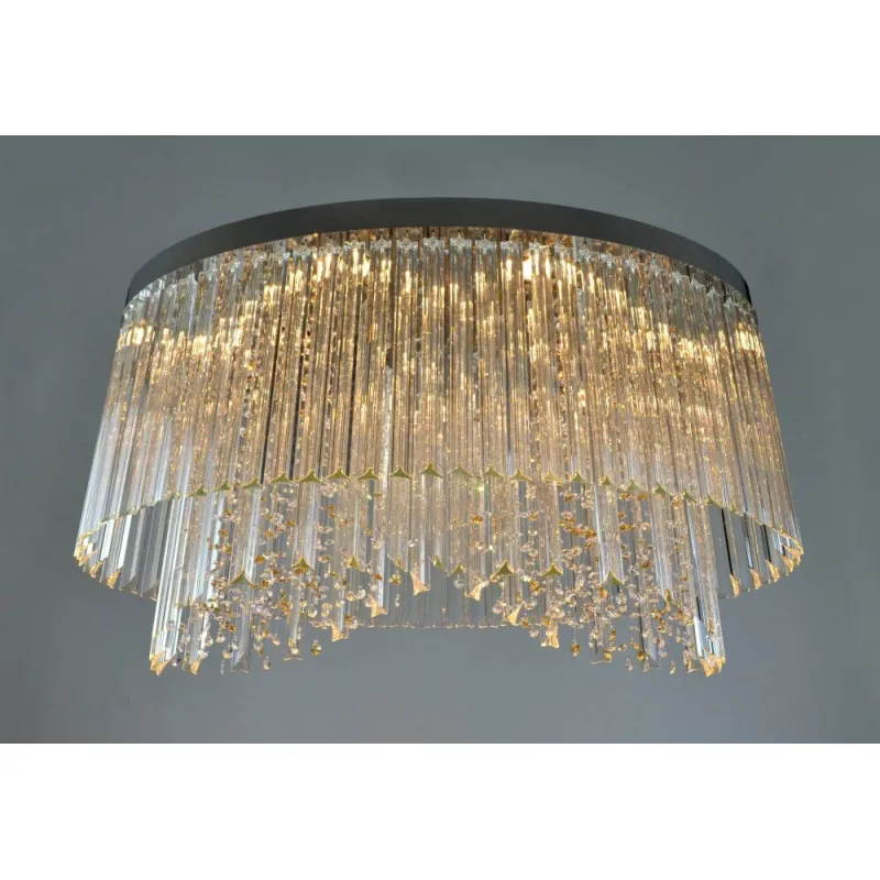 Plafoniera Cristale,, Bohemia, GU10, LW010311080101, Crystal