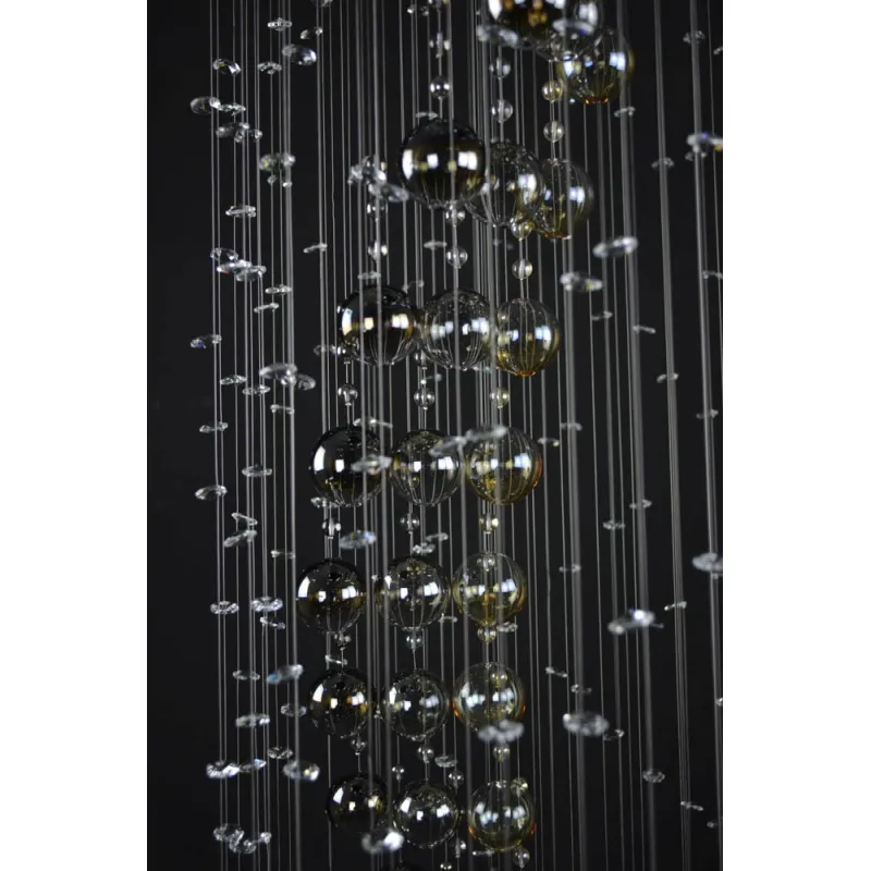 Plafoniera Cristale, spiral, Bohemia, GU10, LW010316040201, Crystal