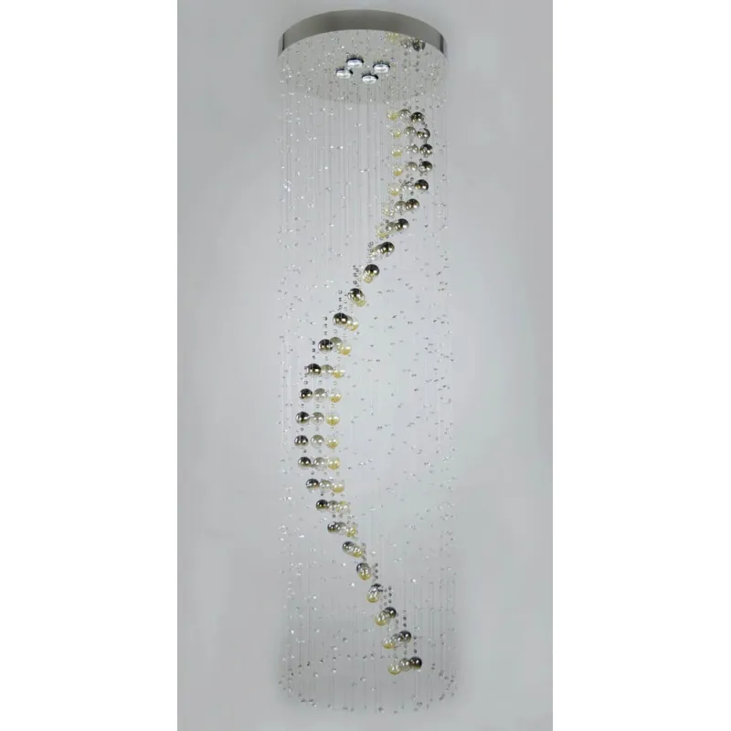 Plafoniera Cristale, spiral, Bohemia, GU10, LW010316040201, Crystal