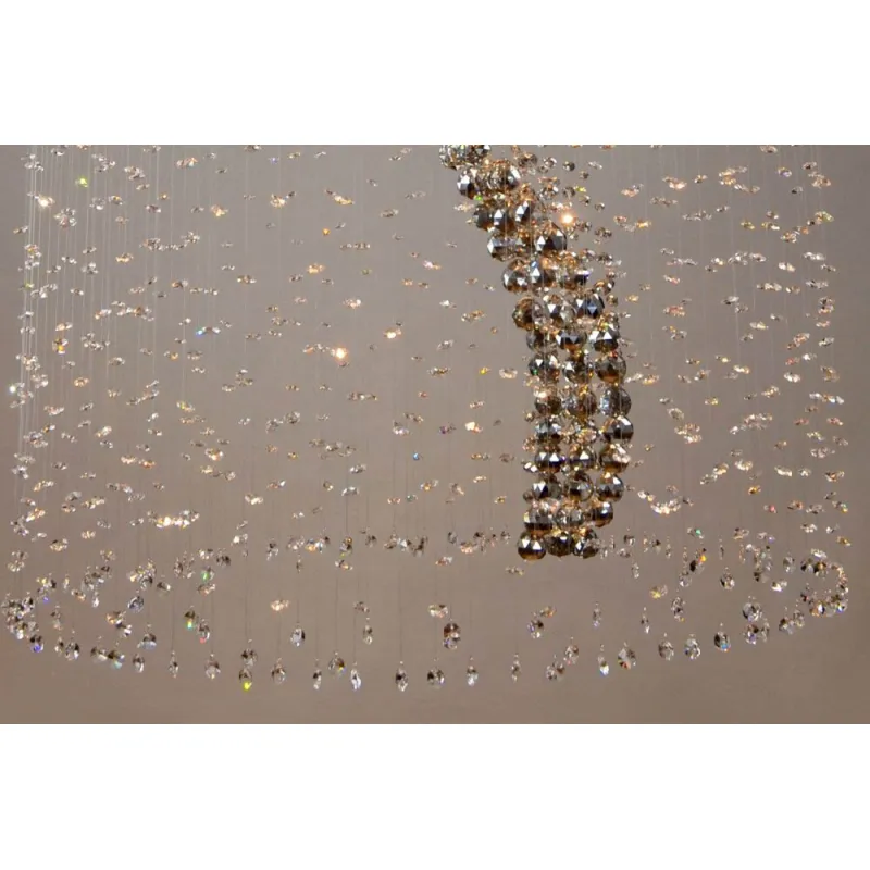 Plafoniera Cristale, spiral, Bohemia, GU10, LW010316120101, Crystal