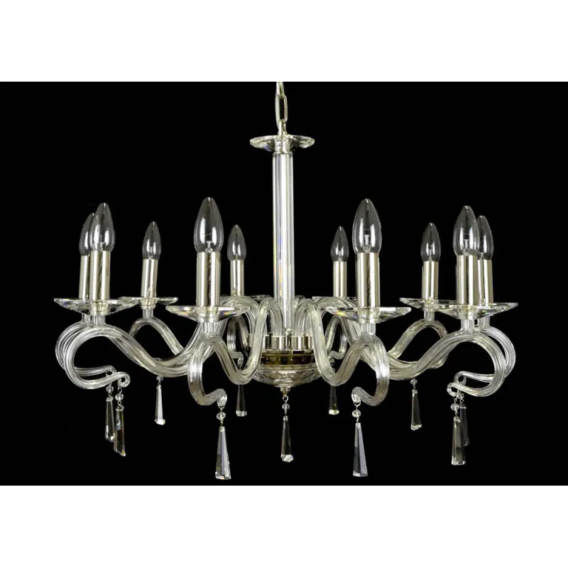 Candelabru Cristale, Bohemia, E14, LW010504100100G, Crystal