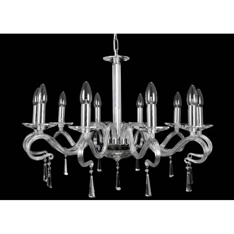Candelabru Cristale, Bohemia, E14, LW010504100100G, Crystal