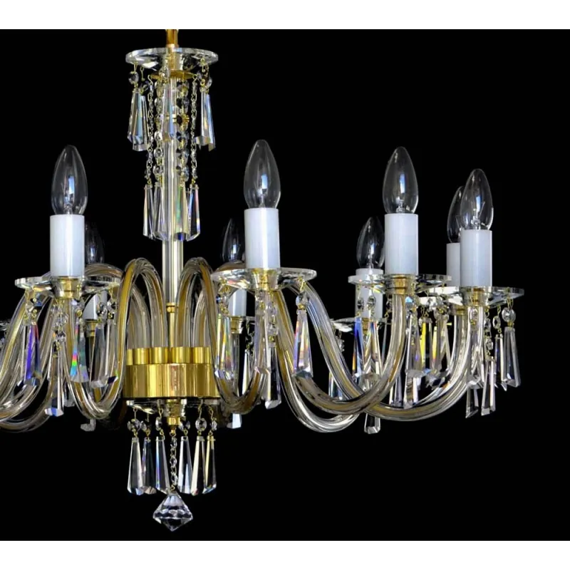 Candelabru Cristale, Bohemia, E14, LW010507120100G, Crystal