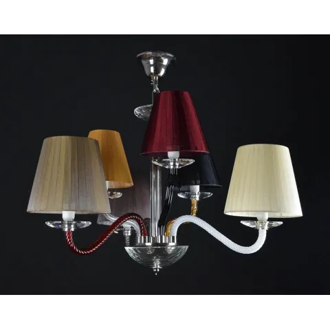 Candelabru Cristal, Bohemia, E14, LW010509061100, Crystal