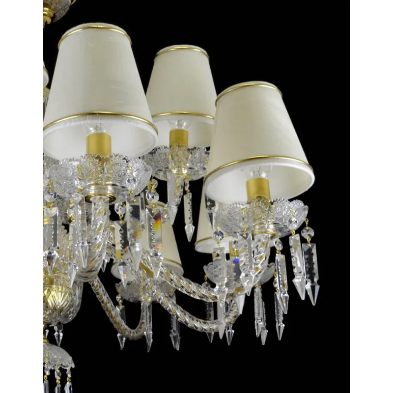 Candelabru Cristale, lux, Bohemia, E14, LW010511121200G, Crystal