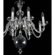 Candelabru Cristale, Sticla, Bohemia, E14, LW010513080100G, Crystal