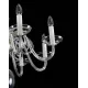 Candelabru Cristale, Sticla, Bohemia, E14, LW010513080100G, Crystal