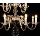 Candelabru Cristale, Sticla, Bohemia, E14, LW010513120100G, Crystal