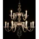 Candelabru Cristale, Sticla, Bohemia, E14, LW010513120100G, Crystal
