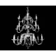 Candelabru Cristale, Sticla, Bohemia, E14, LW010513200100G, Crystal