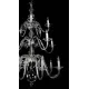Candelabru Cristale, Sticla, Bohemia, E14, LW010513200100G, Crystal