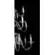 Candelabru Cristale, Sticla, Bohemia, E14, LW010513200100G, Crystal