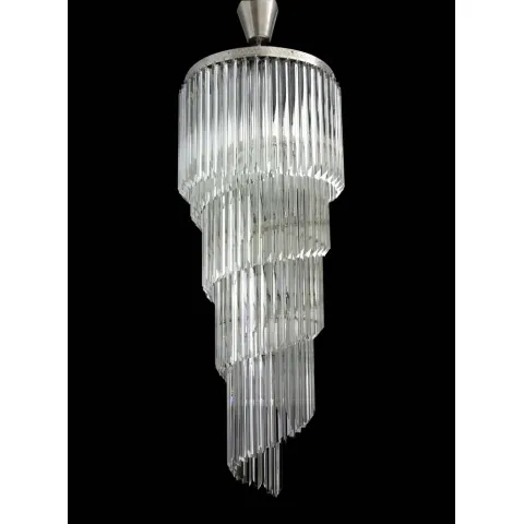Candelabru Cristale, Spirala, Bohemia, E14, LW010607090100GNi, Crystal