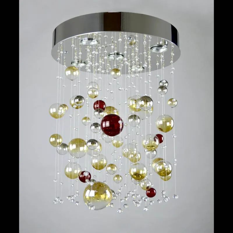 Plafoniera Cristale,, Bohemia, G9, LW010608050101Ni, Crystal