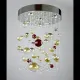 Plafoniera Cristale,, Bohemia, G9, LW010608050101Ni, Crystal