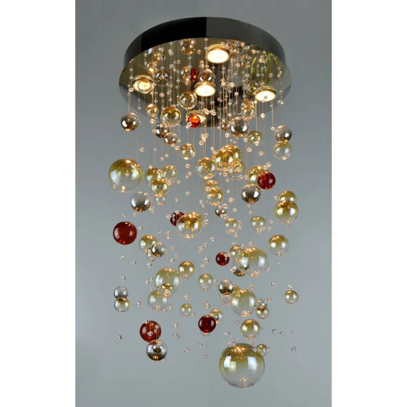 Plafoniera Cristale,, Bohemia, G9, LW010608050101Ni, Crystal