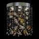 Plafoniera Cristale,, Bohemia, G9, LW010608060200color, Crystal