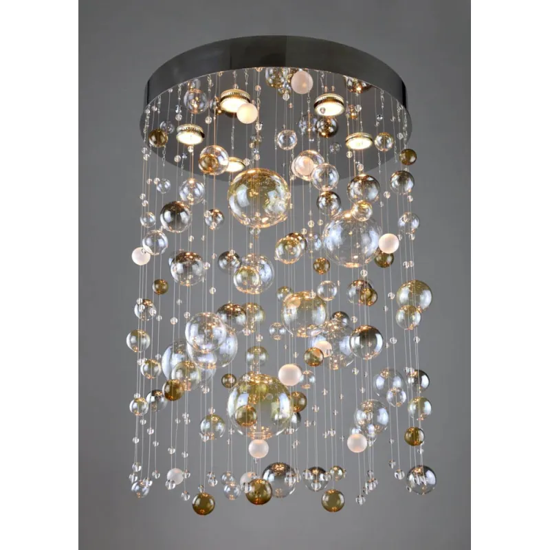 Plafoniera Cristale,, Bohemia, G9, LW010608060201Ni, Crystal