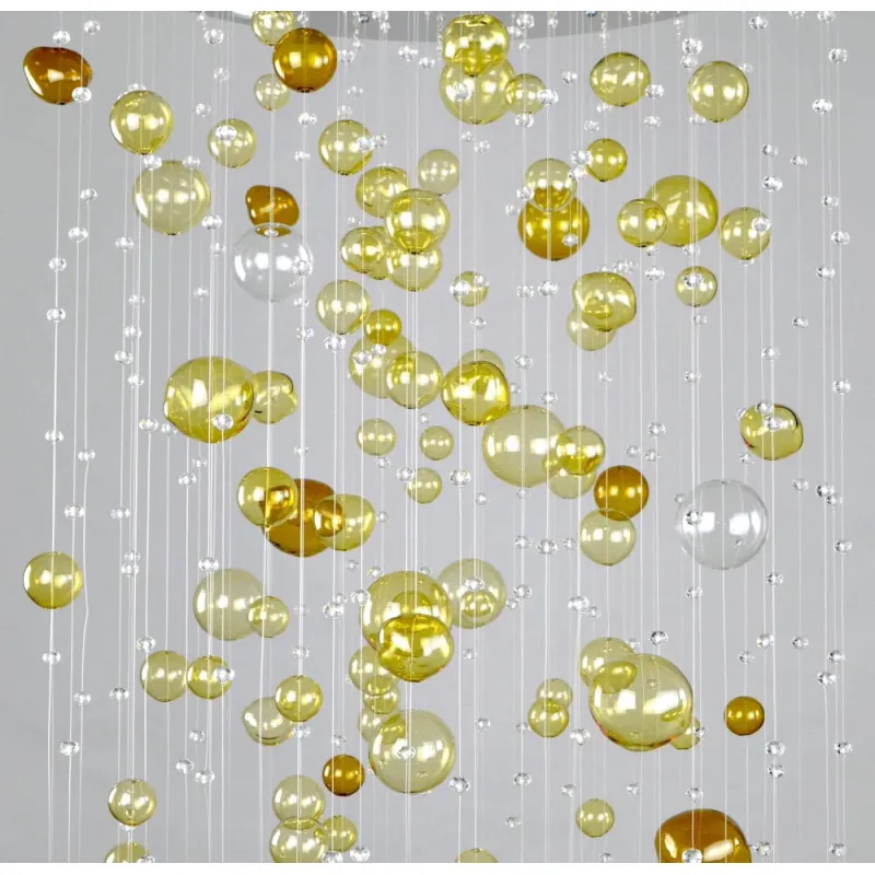 Plafoniera Cristale,, Bohemia, GU10, LW010608090101Ni, Crystal