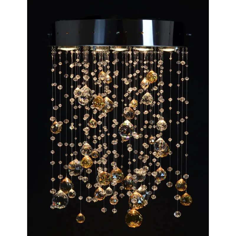 Plafoniera Cristale,, Bohemia, G9, LW010609050101Ni, Crystal
