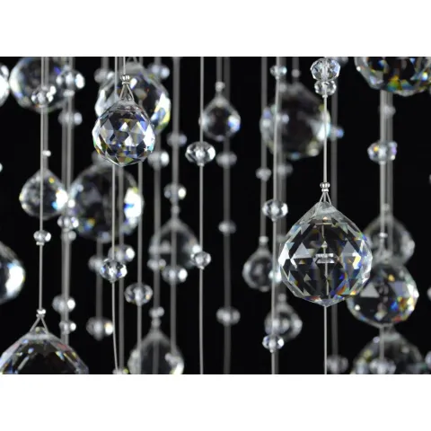 Plafoniera Cristale,, Bohemia, G9, LW010609050101Ni, Crystal