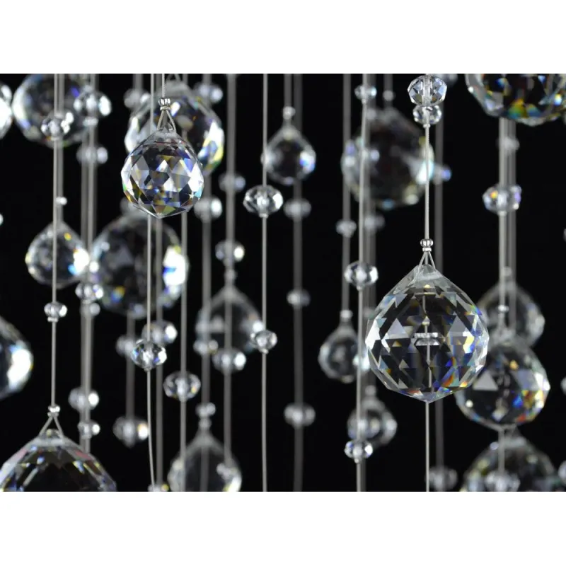 Plafoniera Cristale,, Bohemia, G9, LW010609050101Ni, Crystal