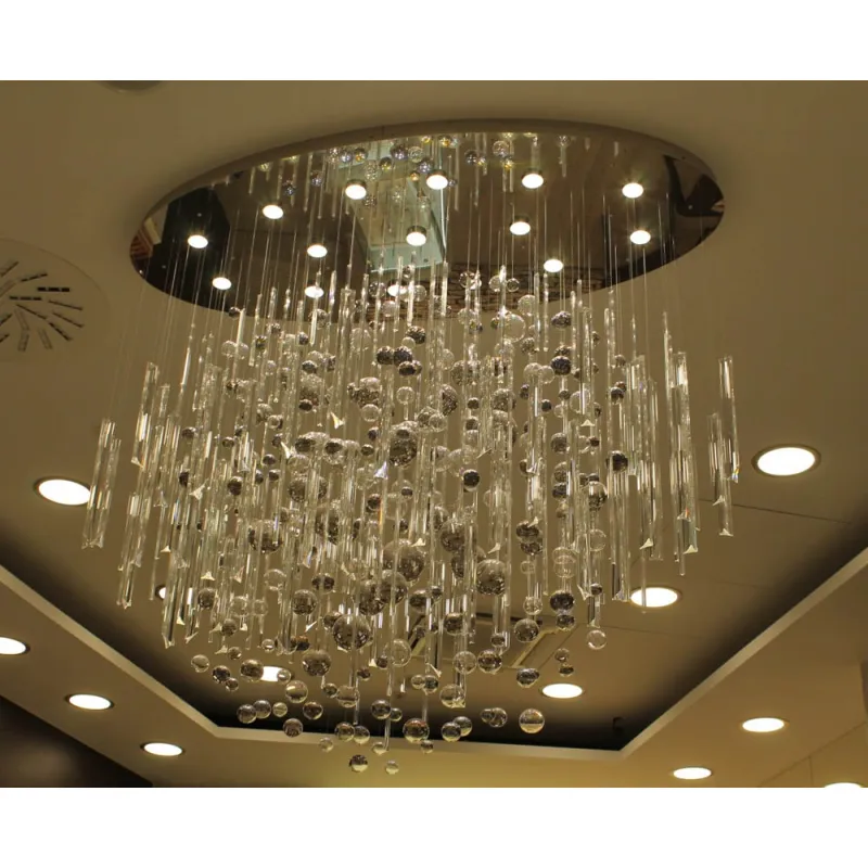 Plafoniera Cristale,, Bohemia, GU10, LW010632150101Ni, Crystal