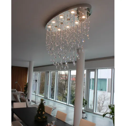 Plafoniera Cristale,, Bohemia, LED, LW010641140101Ni, Crystal