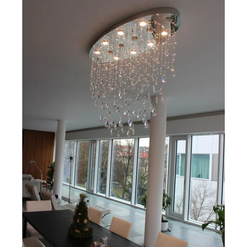 Plafoniera Cristale,, Bohemia, LED, LW010641140101Ni, Crystal