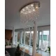Plafoniera Cristale,, Bohemia, LED, LW010641140101Ni, Crystal
