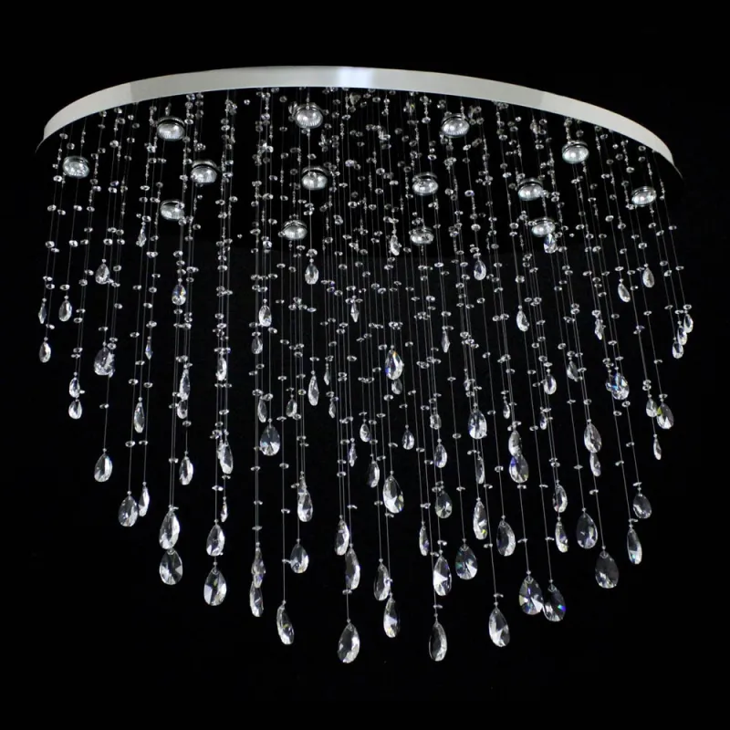 Plafoniera Cristale,, Bohemia, LED, LW010641140101Ni, Crystal