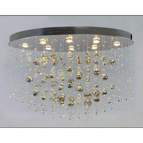 Plafoniera Cristale,, Bohemia, GU10, LW010643080101color, Crystal
