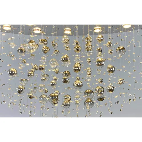 Plafoniera Cristale,, Bohemia, GU10, LW010643080101color, Crystal