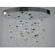 Plafoniera Cristale,, Bohemia, GU10, LW010643090101Ni, Crystal