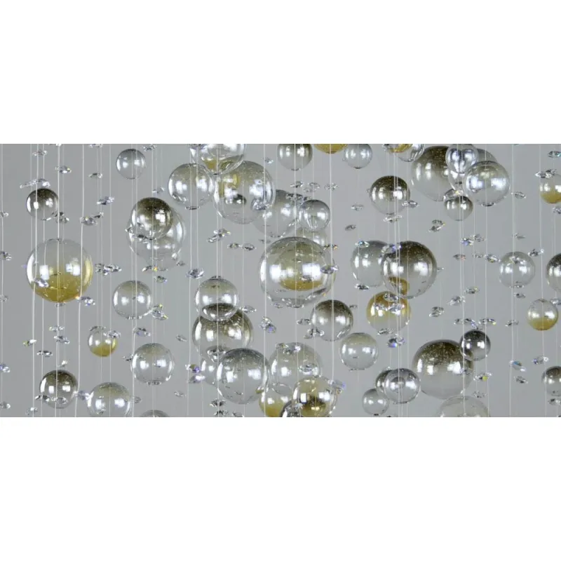 Plafoniera Cristale,, Bohemia, GU10, LW010643090101Ni, Crystal
