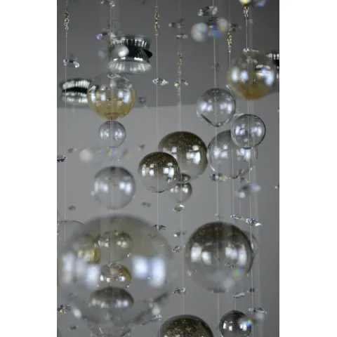 Plafoniera Cristale,, Bohemia, GU10, LW010643090101Ni, Crystal