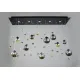 Plafoniera Cristale,, Bohemia, G9, LW010650150109, Crystal