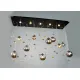 Plafoniera Cristale,, Bohemia, G9, LW010650150109, Crystal
