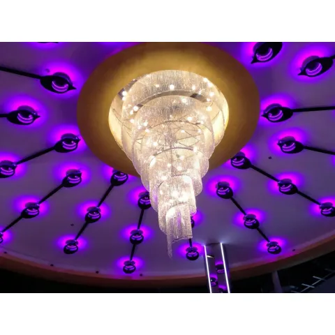 Candelabru Cristale, Bohemia, LED, LW010P115, Crystal