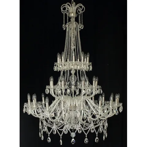 Candelabru Cristale, Bohemia, E14, LW010P116362100, Crystal