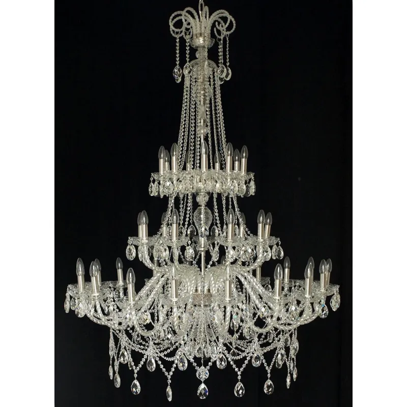 Candelabru Cristale, Bohemia, E14, LW010P116362100, Crystal