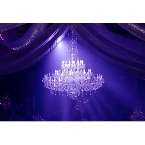 Candelabru Cristale, Bohemia, E14, LW010P147602100, Crystal