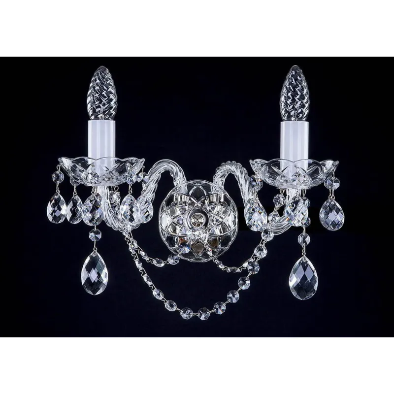 Aplica Cristale, Bohemia, E14, N001050CLN, Crystal