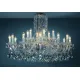 Candelabru Cristale, Lux Preciosa Harrachov, Bohemia, E14, PA010C546001020, Crystal