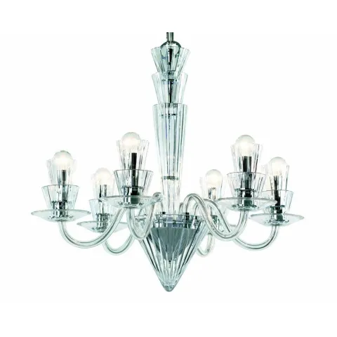 Candelabru Cristale, Modern Preciosa Humprecht 6, Bohemia, E14, PA010C549301006, Crystal