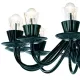 Candelabru Preciosa Humprecht 12 Black, Bohemia, E14, PA010C549301012black, Crystal